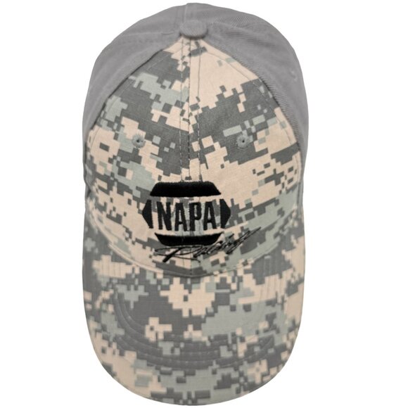 NAPA / NASCAR Camo Cap – Intrepid Fallen Heroes Patch, Racing / Military Style - Picture 6 of 11